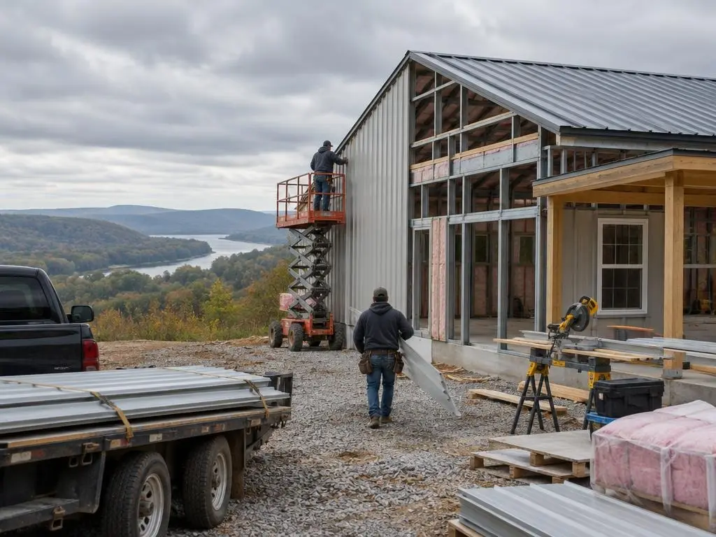 Metal Building Homes in Arkansas